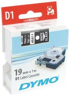 Dymo Taśma D1-19mm/7m, biały/czarny S0720910 - Inne akcesoria elektryczne - miniaturka - grafika 2
