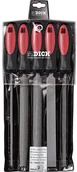 Pilniki - Dick Zestaw Pilników i tarników 5 szt 200 mm Dick 1304401-2K - miniaturka - grafika 1
