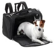Transportery dla kotów - Stefanplast  transportowa dla zwierząt Karlie Smart Trolley Czarna - miniaturka - grafika 1