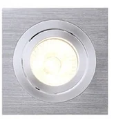 Lampy pozostałe - Spotline NEW TRIA I GU10 wbudowana, kwadratowa, Aluminium mat, max. 50W 111361 - miniaturka - grafika 1
