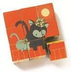 Djeco 9-częściowe Rodzinka 01952 - Klocki - miniaturka - grafika 2