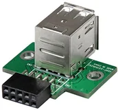 Tuning komputera - akcesoria - StarTech Startech 2 port USB Motherboard Header Adapter USBMBADAPT2 - miniaturka - grafika 1