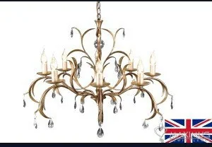 Elstead Lighting Lily LL8 8 LL8 ANT BRZ - Lampy sufitowe - miniaturka - grafika 3