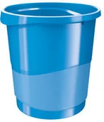 Przybory szkolne - Esselte Polska - Kosz na śmieci Europost Vivida 14l, niebieski 623948 - miniaturka - grafika 1