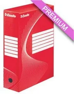 Pudła i kartony archiwizacyjne - ESSELTE Pudło archiwizacyjne 100mm czerwone ES073-3 - miniaturka - grafika 1