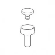 Przyciski spłukujące - Grohe uniwersalny przycisk do spłukiwania 37117PI0 - miniaturka - grafika 1