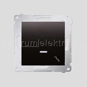 Wyłączniki światła i elektryczne - Kontakt Simon KONTAKT - SIMON S.A. 54 Łącznik schodowy Z PODŚWIETLENIEM LED (MOD - miniaturka - grafika 1