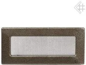 Akcesoria kominkowe - Kratki.pl Kratka kominkowa malowana czarno-złota 11x32 6674-898A9_20130204115842 - miniaturka - grafika 1