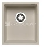 Zlewozmywaki - Teka TETRAGON 34x40 1B UM beż 70065511 - miniaturka - grafika 1