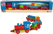 Klocki - Heros Kolorowy Pociąg, 13 el. 22063 - miniaturka - grafika 1