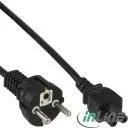 Kable komputerowe i do monitorów - InLine Kabel zasilający do notebooków Schuko-C53 m czarny 16656K - miniaturka - grafika 1