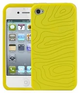 Etui i futerały do telefonów - APPLE Logotrans Design Series silikonowe etui ochronne do iPhone 4, żółty - miniaturka - grafika 1