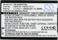 Baterie do telefonów - Cameron Sino Huawei E5372T / HB5F3H 3400mAh 12.58Wh Li-Ion 3.7V () CS-HUE577SL - miniaturka - grafika 1