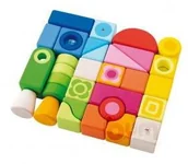 Klocki - Sevi Tęczowe 82221 - miniaturka - grafika 1