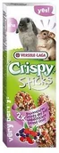 Przysmaki dla gryzoni - Versele-Laga Crispy Sticks Rabbit & Chinchilla Forest Fruits - Kolby Dla Królików I Szynszyli Z Leśnymi Owocami 110G - miniaturka - grafika 1