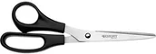 Nożyczki - Westcott E 31182 00 nożyce do biura, ze stali nierdzewnej, proste, asymetryczna Lang okiem dla osób leworęcznych, 20 cm/8 cala, czarna E-31182 00 - miniaturka - grafika 1
