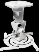 Uchwyty do projektorów - LogiLink Uchwyt do projektorów sufitowy biały BP0003 - miniaturka - grafika 1