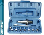 Tuleje - Darmet Zestaw: oprawka zaciskowa do tulejek ER16 (8szt.) - ISO40 (DM-076) - miniaturka - grafika 1