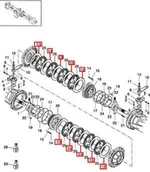 Części i akcesoria do maszyn rolniczych - CNH TARCZA METALOWA 85807004 - miniaturka - grafika 1