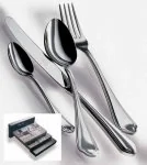 Zestawy sztućców - Mepra Sztućce Stalowe Leonardo 49szt. (Hollow) - miniaturka - grafika 1