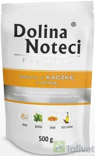Dolina Noteci Premium Bogata W Kaczkę Z Dynią Saszetka 500G X 10Szt - Mokra karma dla psów - miniaturka - grafika 3