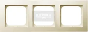 Klawisze i ramki - Ospel AS ECRU Ramka X3 R-3G/27 - miniaturka - grafika 1