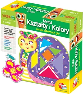 Lisciani Giochi Ślimak Kształty 42036 - Gry planszowe - miniaturka - grafika 2