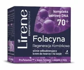 Żele pod prysznic dla mężczyzn - Lirene LIERENE FOLACYNA REGENERACJA KOMÓRKOWA 70+ SILNIE odbudowujący KREM DO TW - miniaturka - grafika 1