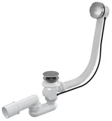 Syfony - Ravak YOU Wannowy syfon z przelewem sterowany cięgnem 800, chrom X01318 - miniaturka - grafika 1