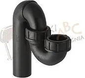 Syfony - Geberit Syfon PE typu S d56/56 152042161 - miniaturka - grafika 1