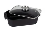 Brytfanny - TORO Naczynie do pieczenia z pokrywką szklaną 34,5 x 24,5 x 10 cm - miniaturka - grafika 1