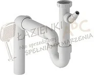 Syfony - Geberit Zlewozmywakowy zestaw odpływowy R 1 1/2x50mm 152550111 biały-alpin - miniaturka - grafika 1