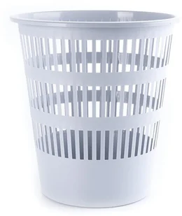 Kosz na śmieci 16l DONAU duży szary /D30613/ - Kosze biurowe - miniaturka - grafika 2