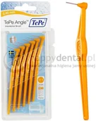 Szczoteczki międzyzębowe - TePe ID Angle (0.45mm) pomara. 6szt. - zestaw szczoteczek międzyzębowych (szczot - miniaturka - grafika 1