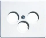 Jung SL 500 BIAŁY Pokrywa gniazda RTV-SAT SL561SATWW - Klawisze i ramki - miniaturka - grafika 2