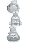 Smoczki do butelek - NIP Silikonowy smoczek do butelki z zaworem rozm. 1 (mleko) 33006 - miniaturka - grafika 1