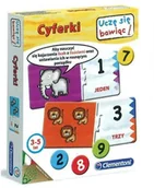 Zabawki kreatywne - Clementoni Cyferki Gra - miniaturka - grafika 1