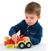 Klocki - Ecoiffier Maxi Bausteine - Lustige Fahrzeuge 7771 - miniaturka - grafika 1