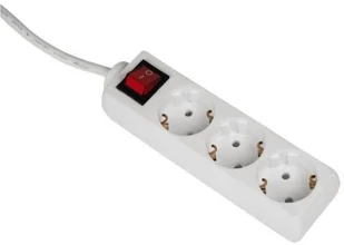 Hama Listwa Zasilająca 3 Gniazda 3m - Listwy zasilające - miniaturka - grafika 2