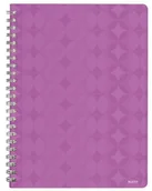 Notesy i bloczki - Leitz NOTATNIK A4 Retro Chic fioletowy w kratkę 45910065 - miniaturka - grafika 1