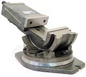 Imadła i ściski - DARMET imadło maszynowe uchylne 2-osiowe 100 mm - FQU 100/80 - miniaturka - grafika 1