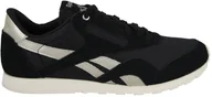 Buty sportowe damskie - Reebok CL Nylon Slim Metal AQ9831 czarny - miniaturka - grafika 1