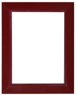 Akcesoria do odkurzaczy - Beam Ramka maskująca gniazda DECO czerwona A041C - miniaturka - grafika 1