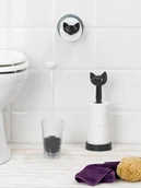 Akcesoria do wc - Koziol Stojak na papier toaletowy MIAOU kolor czarny B01DVBRIJK - miniaturka - grafika 1