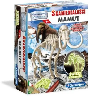 Clementoni Naukowa zabawa Skamieniałośc i Mamut Fluorescencyjny 60890 - Mały naukowiec - miniaturka - grafika 3