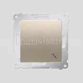 Wyłączniki światła i elektryczne - Kontakt Simon KONTAKT - SIMON S.A. 54 Łącznik schodowy (MODUŁ) 16AX 250V ZACISKI - miniaturka - grafika 1