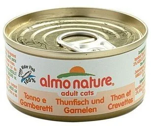 Almo Nature Tuńczyk z krewetkami puszka 6x70g - Mokra karma dla kotów - miniaturka - grafika 3