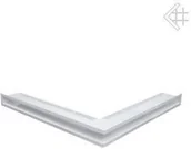 Kratki wentylacyjne - Kratki.pl Kratka kominkowa luft narożna biała 560x560x60 - miniaturka - grafika 1