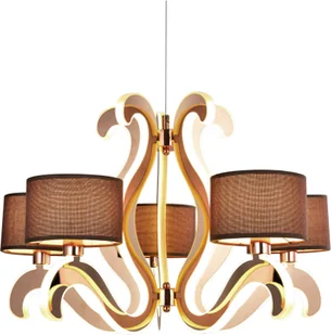 Candellux Lampa wisząca 5 pł Ambrosia 35-33918 c_35-33918 - Lampy sufitowe - miniaturka - grafika 4