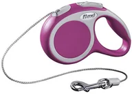 Smycze dla psów - Flexi Smycz VARIO CLASSIC XS do 3m-8kg RÓŻOWA - miniaturka - grafika 1